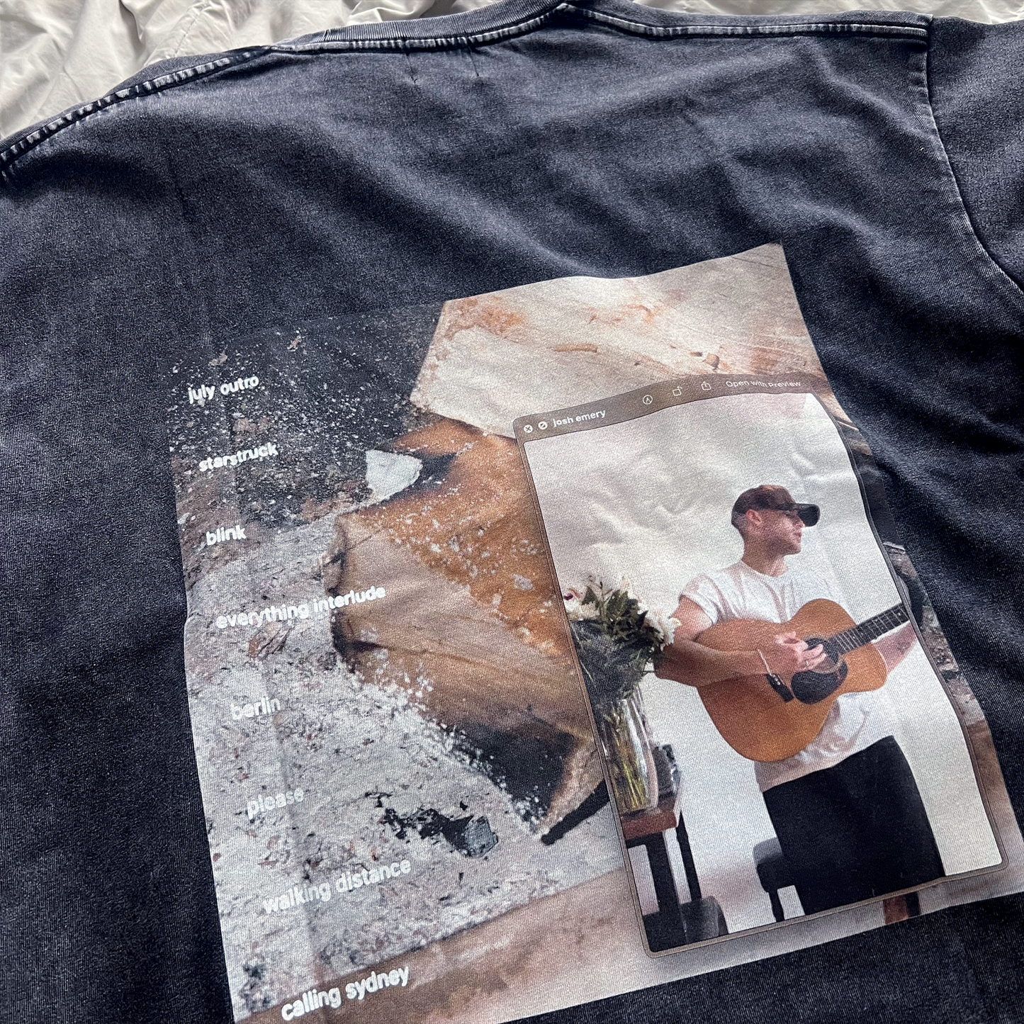 ERMoE Logo / Alt Cover Tee - Black