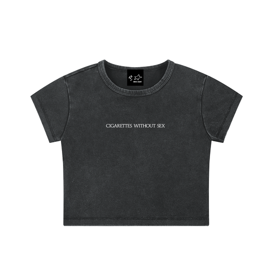 Cigarettes Without Sex - Baby Tee (black)