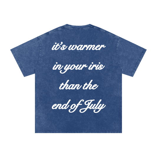 End of July Tee - Blue