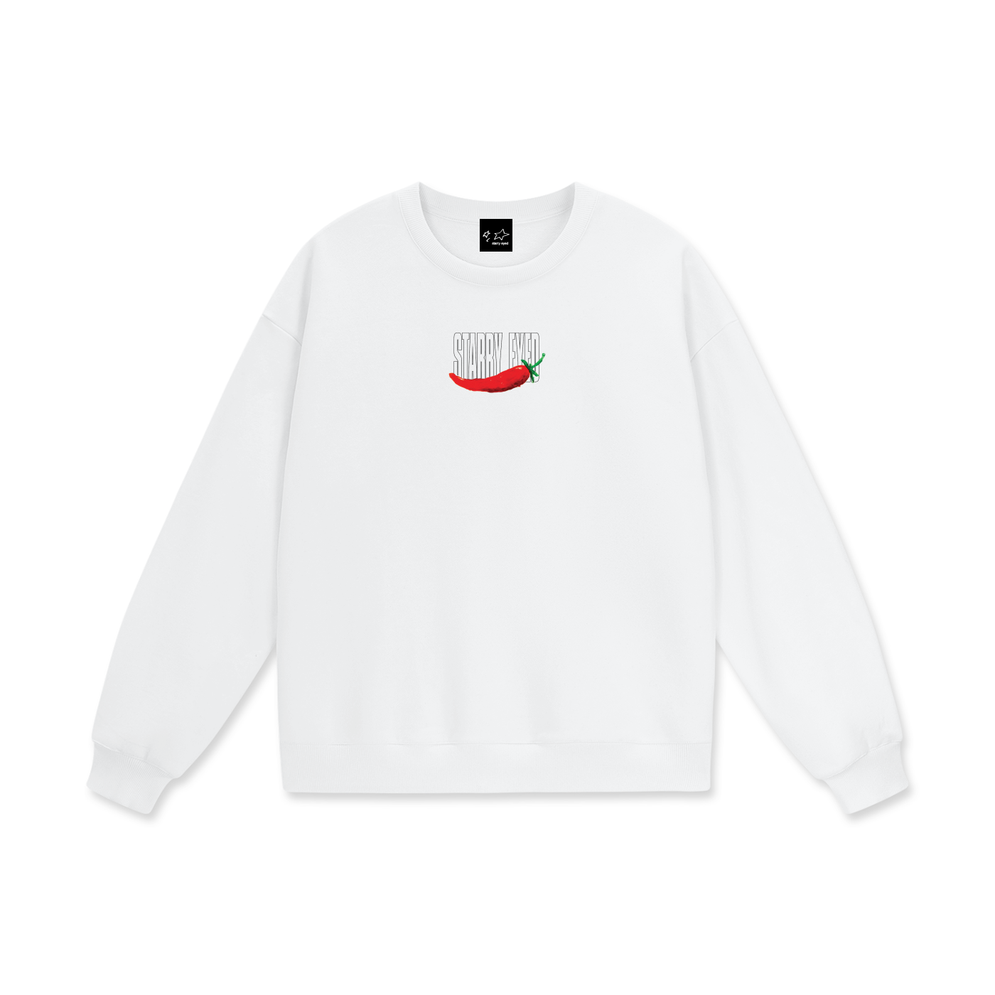 Pepper Crewneck - White