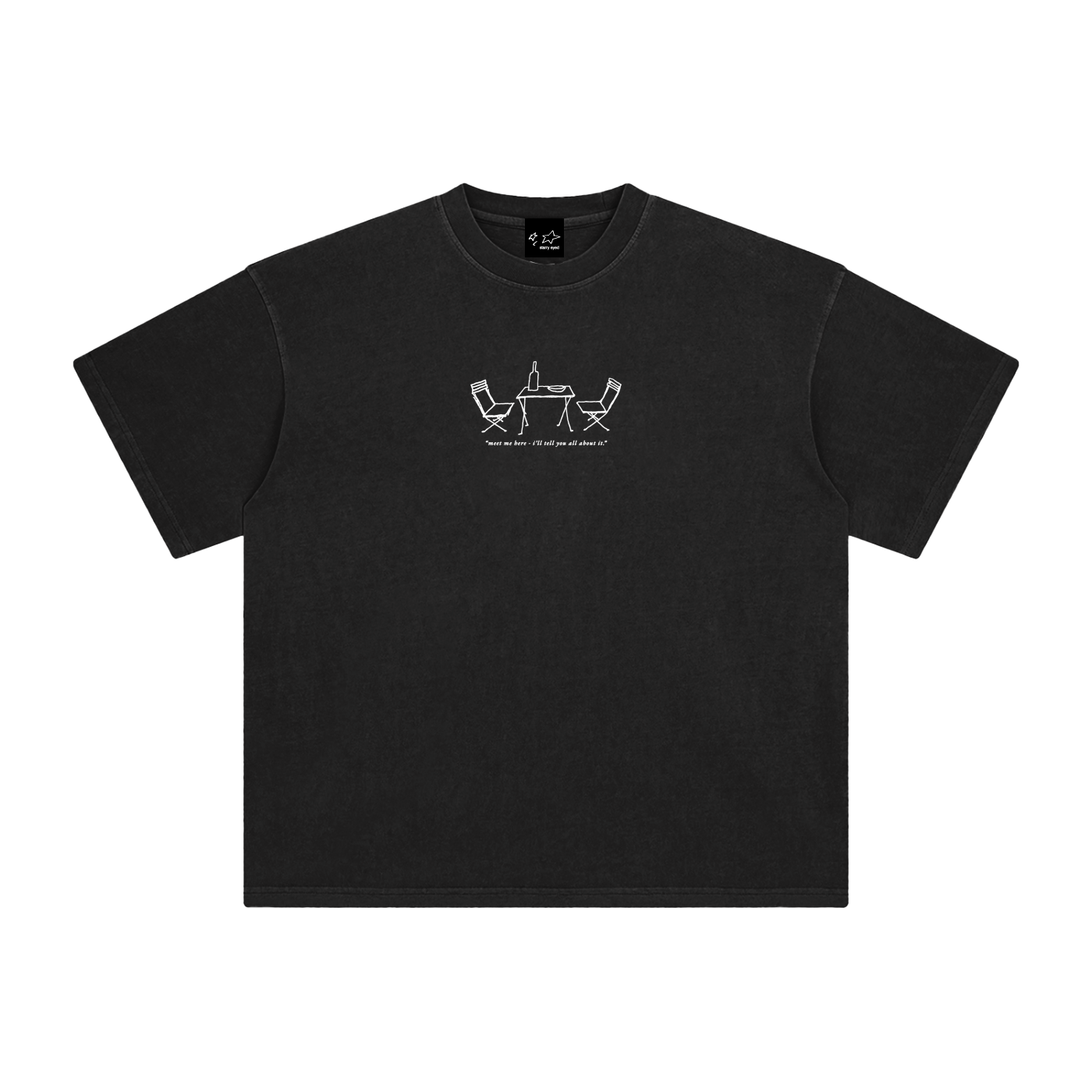 Meet Me Here Tee (Black)